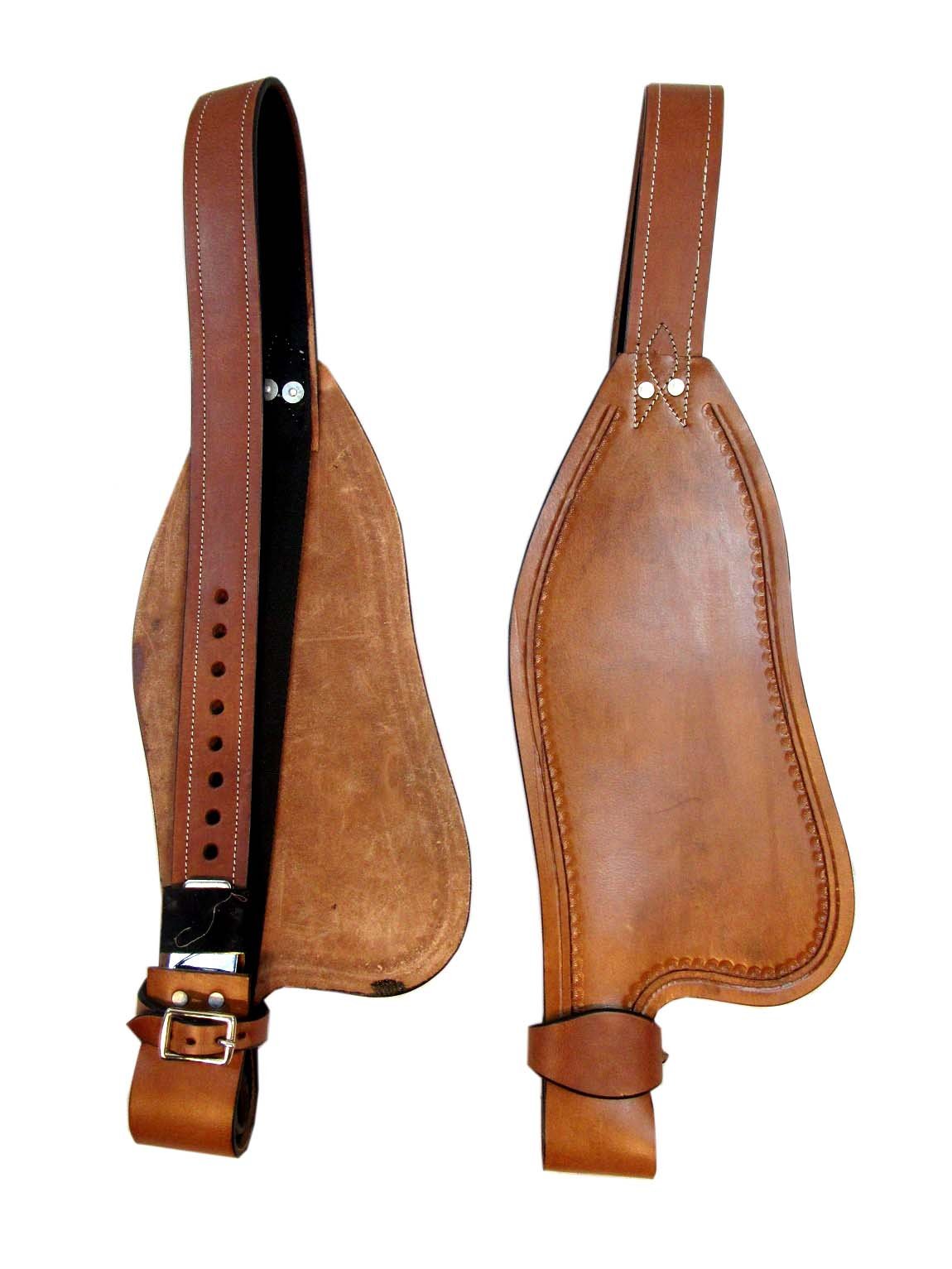 Horse Saddle Leather newest Western Fender Replacement Fenders Tack Smooth Set FAR155