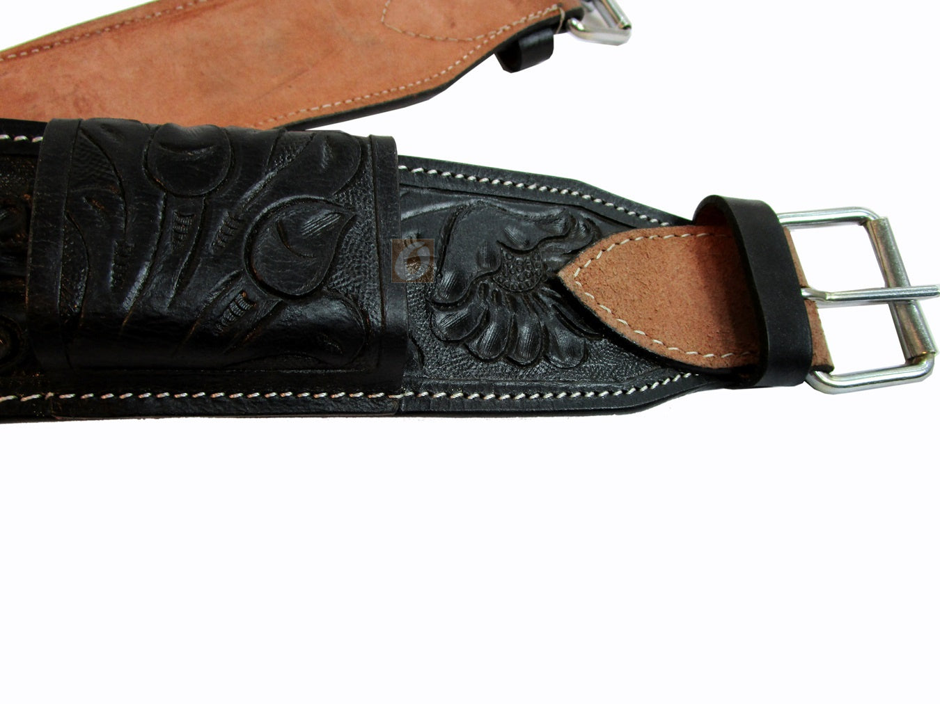 Western saddle cinch