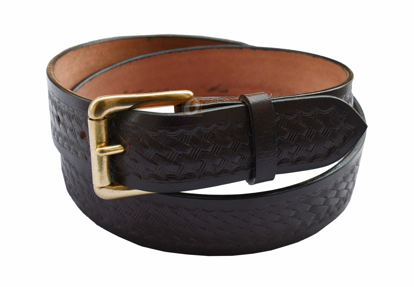 Cinturón para hombre Cesta ahogada oscura Cinturones vaqueros de trabajo de cuero con herramientas para hombres