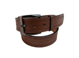 western leather belt