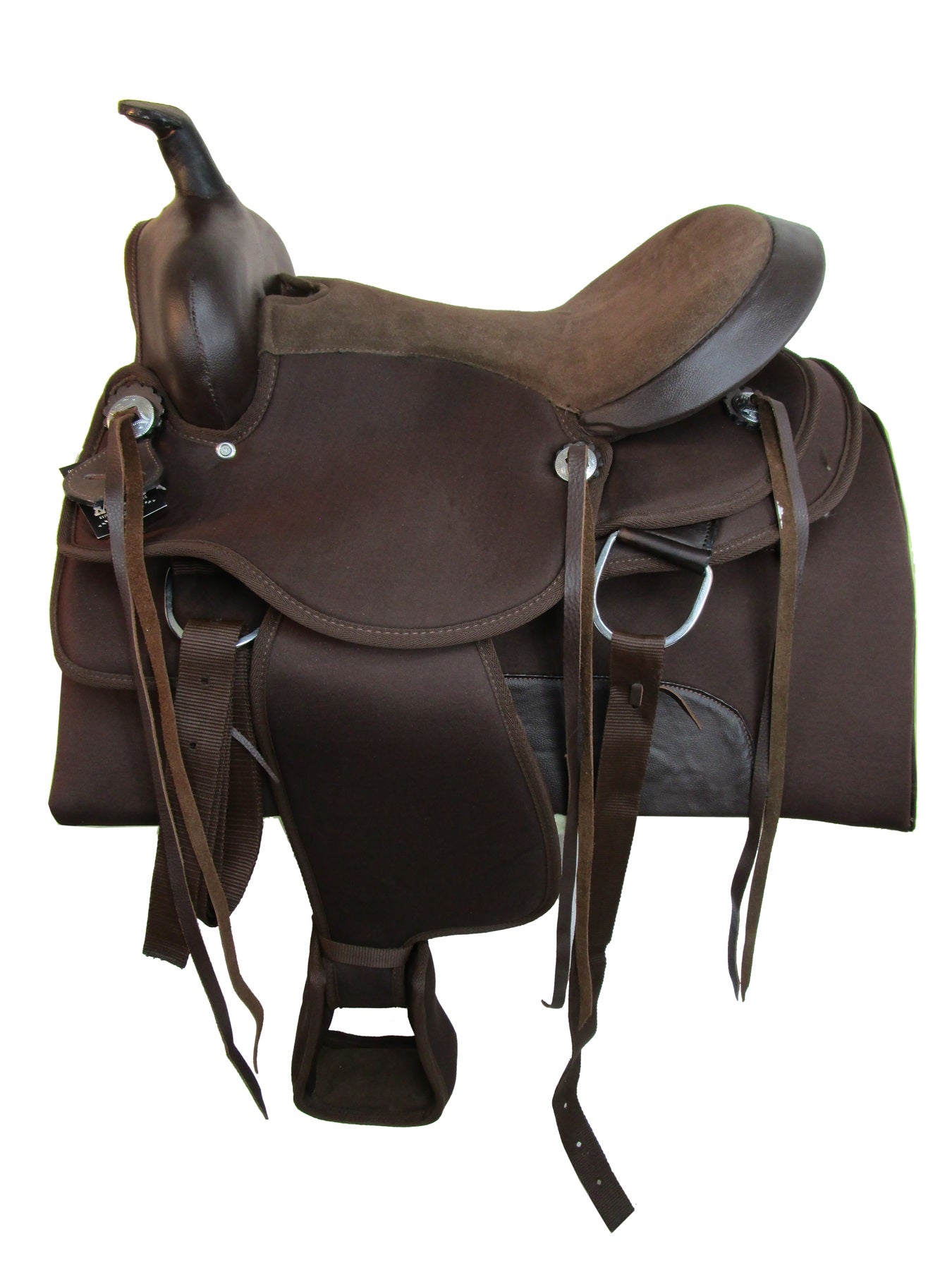 Synthetic Western Saddle Gaited Horse Pleasure Tack Set 15 16 17