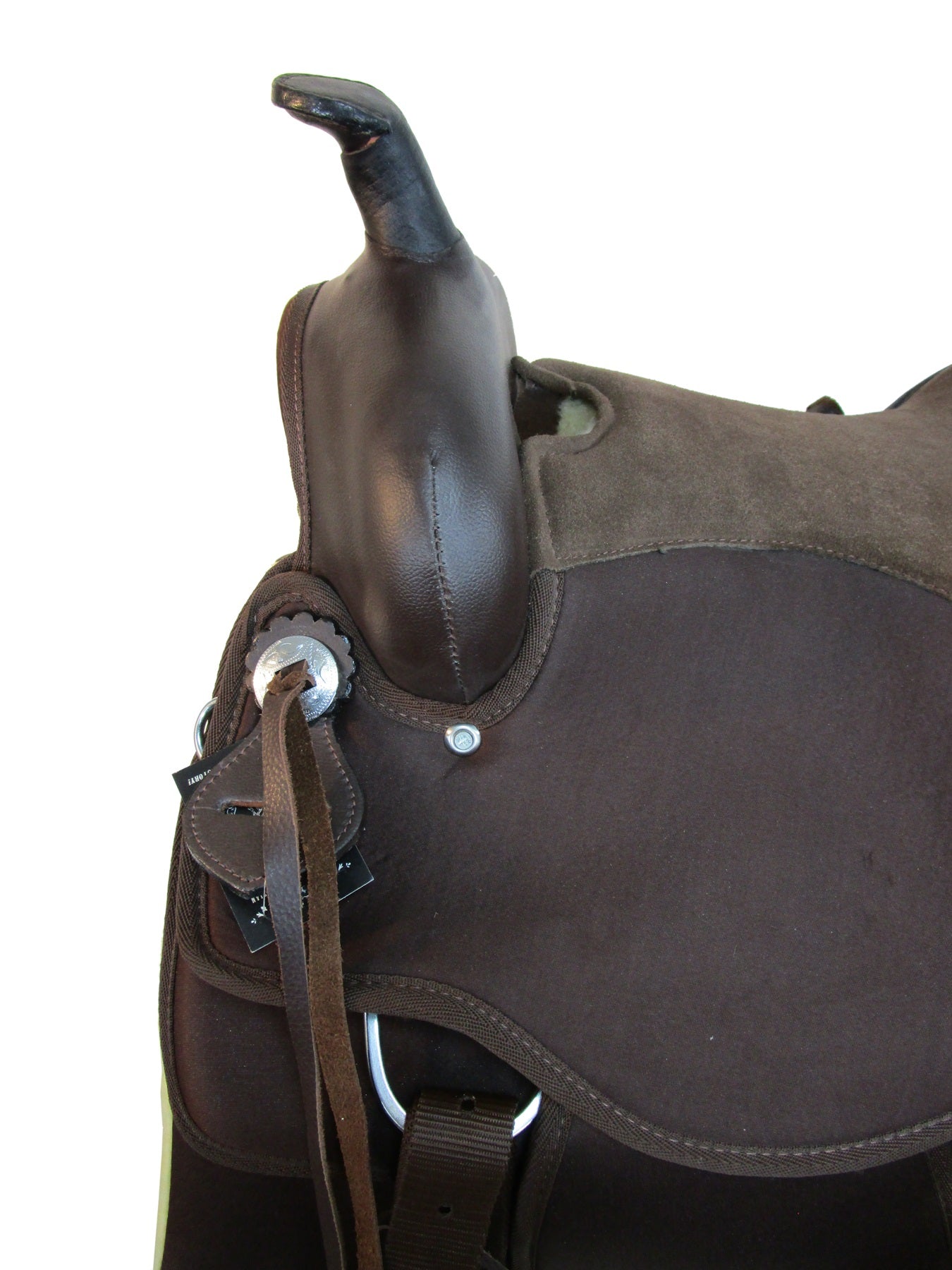 Synthetic Western Saddle Gaited Horse Pleasure Tack Set 15 16 17
