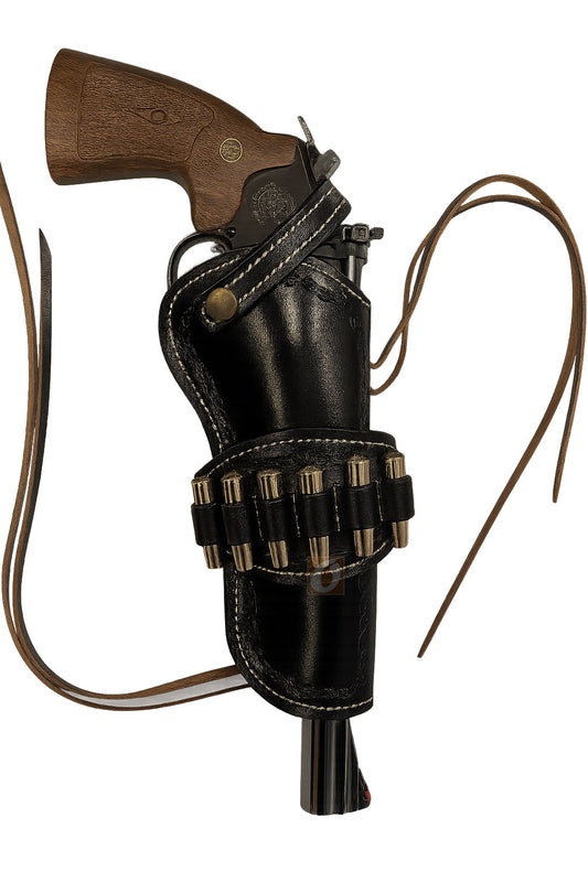 Western Holster Fit Taurus Ruger Smith Uberti Pistol Revolver Gun Cover RIGHT HAND