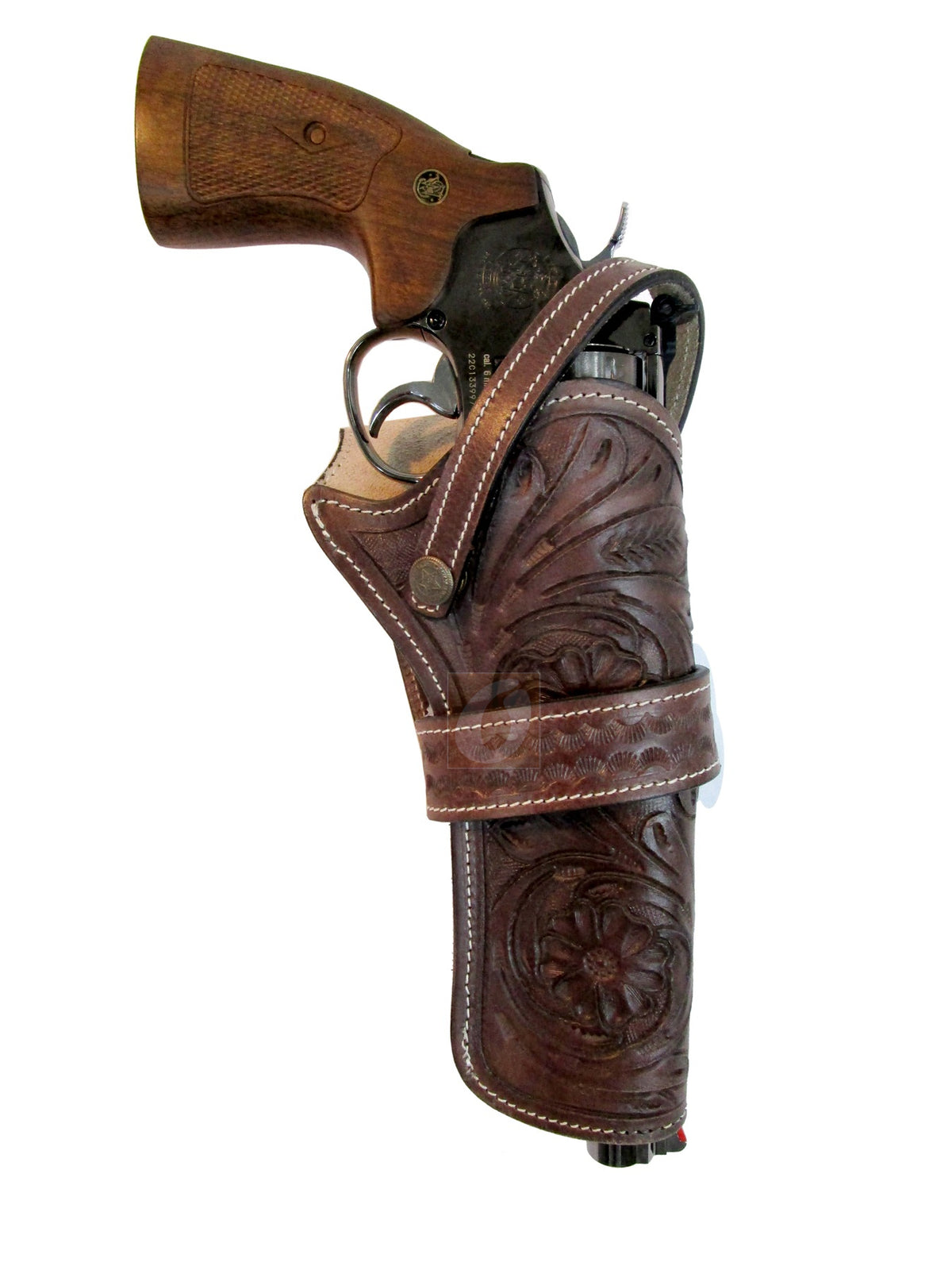 Leather Holster 357 22 38 44 45 Colt Taurus S&W Ruger Long Barrel Fit