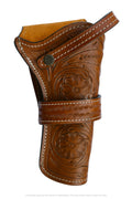 Leather Holster 357 22 38 44 45 Colt Taurus S&W Ruger Long Barrel Fit