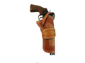 Holster For Gun Long Barrel Pistol Revolver Uni Fit Heart Tooled Leather