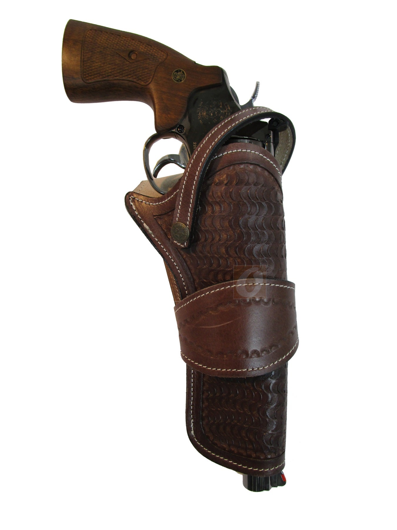 Leather Holster 357 22 38 44 45 Colt Taurus S&W Ruger Long Barrel Fit