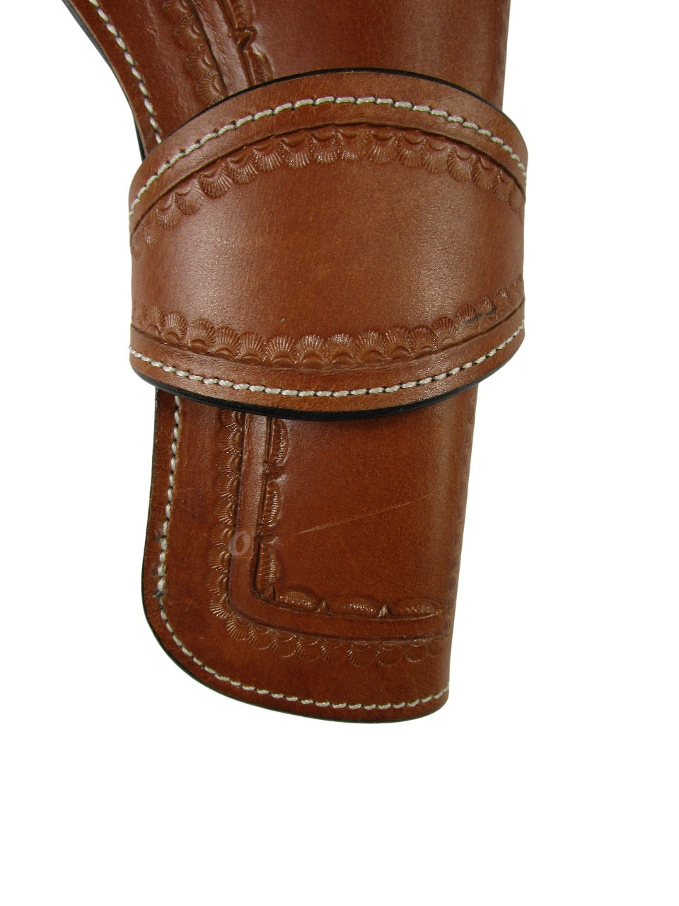 Western Holster Single Action Revolverhalter Shell Tooled Linkshänder