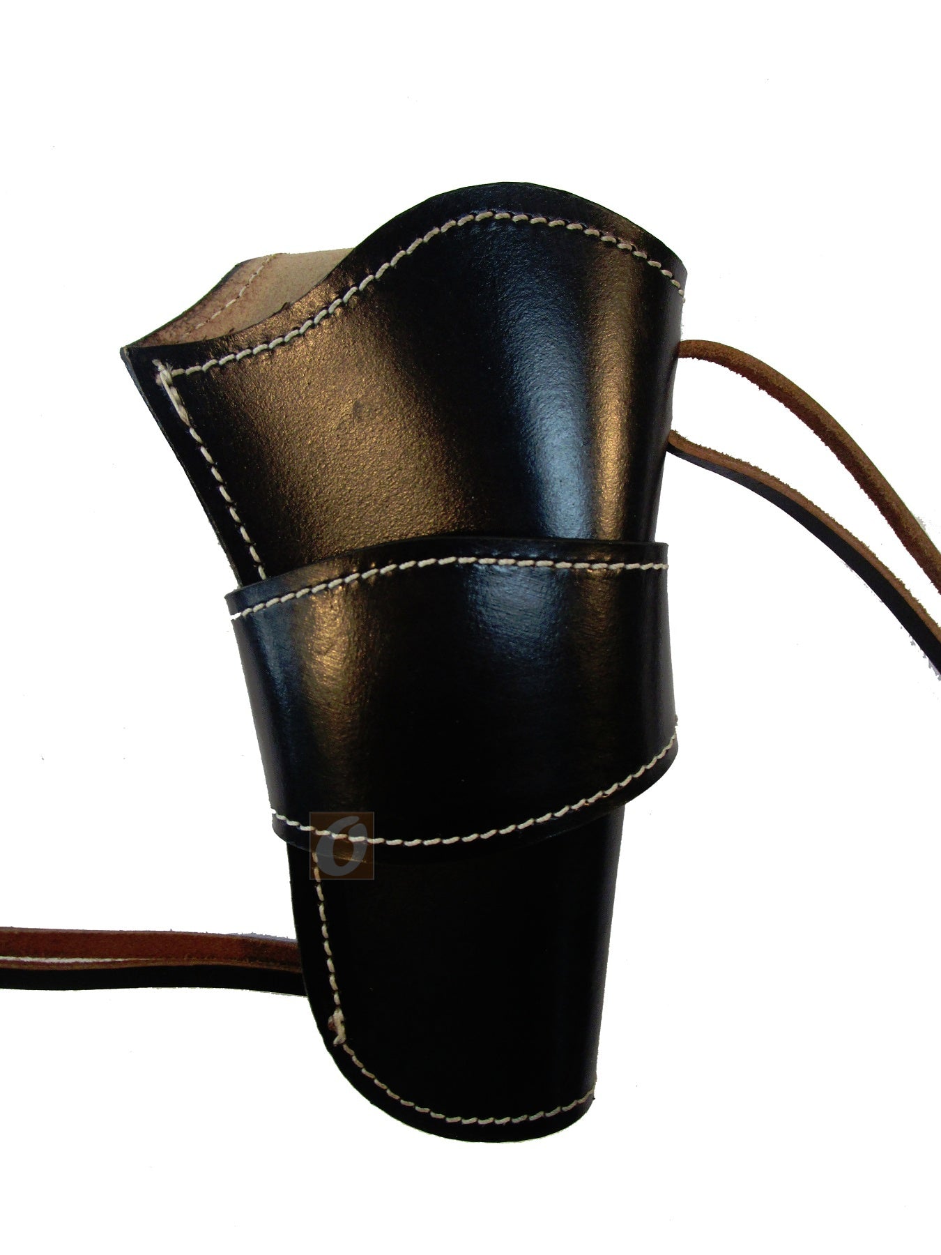 Premium black leather holster, designed for 1911 pistols, offering comfort, style, and durability for everyday use.