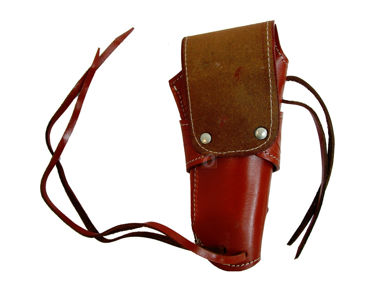Custom-fit red leather holster designed to carry revolvers and 1911 pistols, combining comfort, reliability, and style for everyday use.