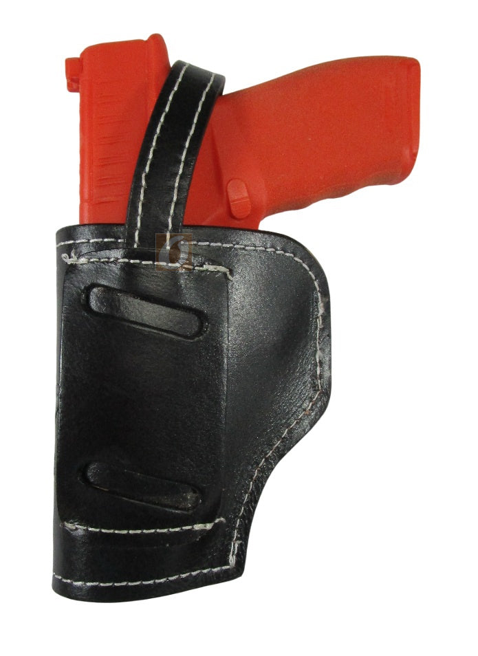 Hellcat Pro XD Leather Holster OWB Tooled Everyday Carry Tactical