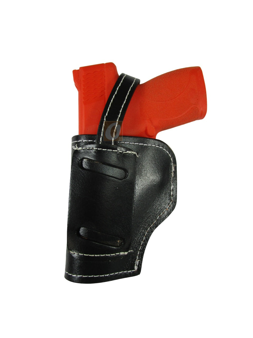 Leather Holster S&W M&P Shield 45 OWB Tooled Everyday Carry Tactical
