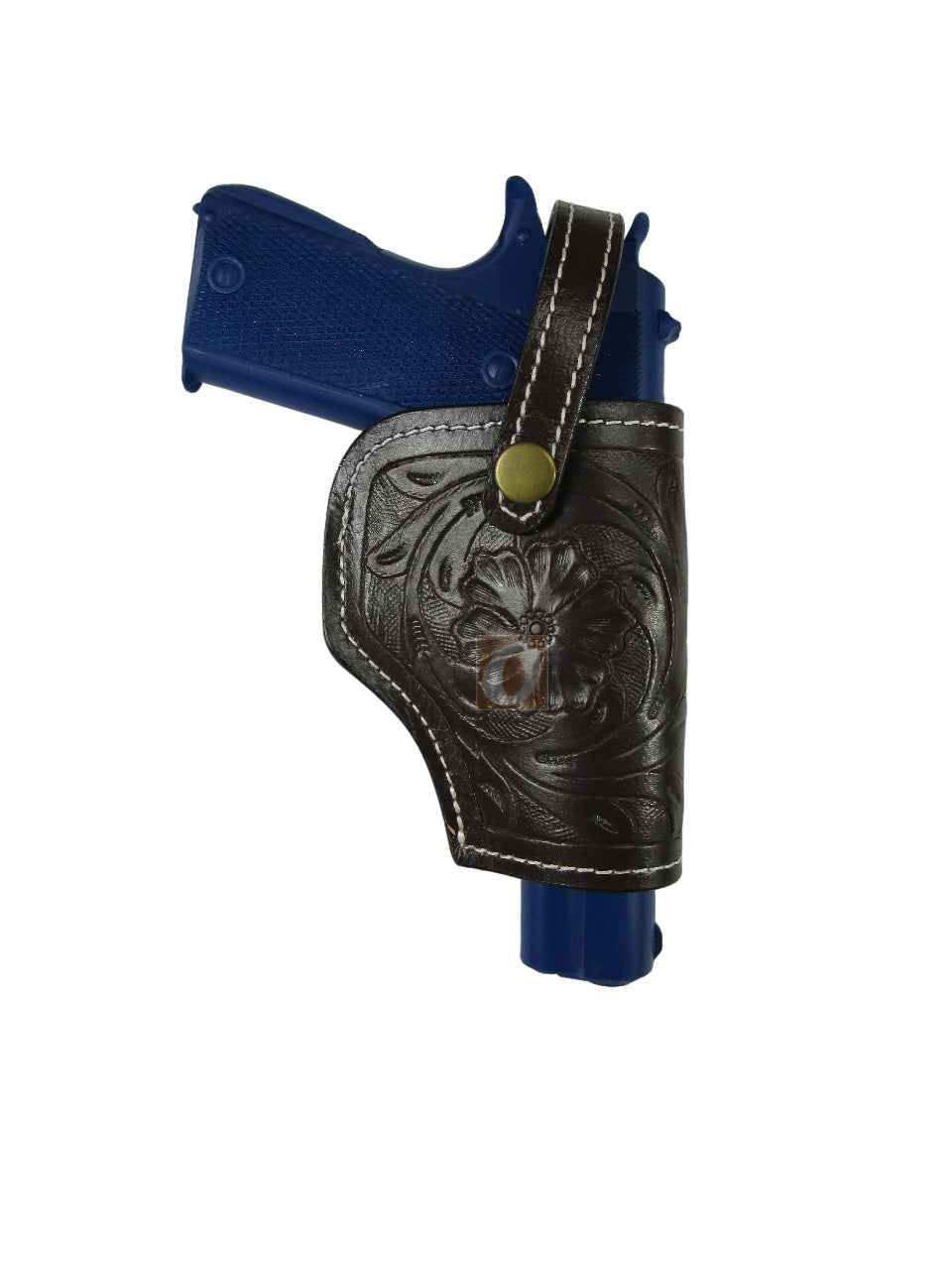 1911 Leather Holster OWB Hand Tooled Tactical Everyday Carry