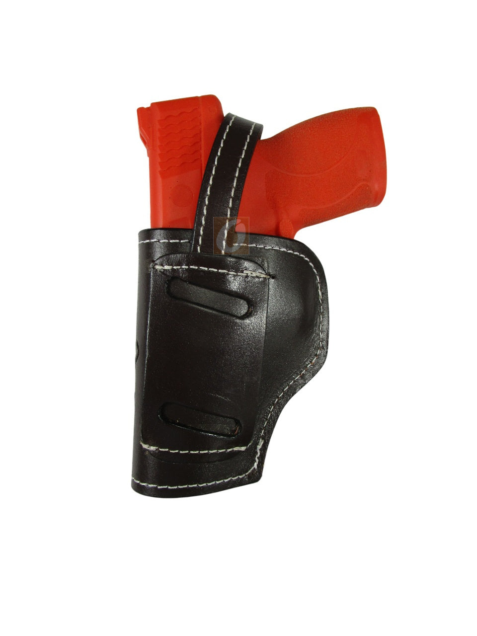 Leather Holster S&W M&P Shield 45 OWB Tooled Everyday Carry Tactical