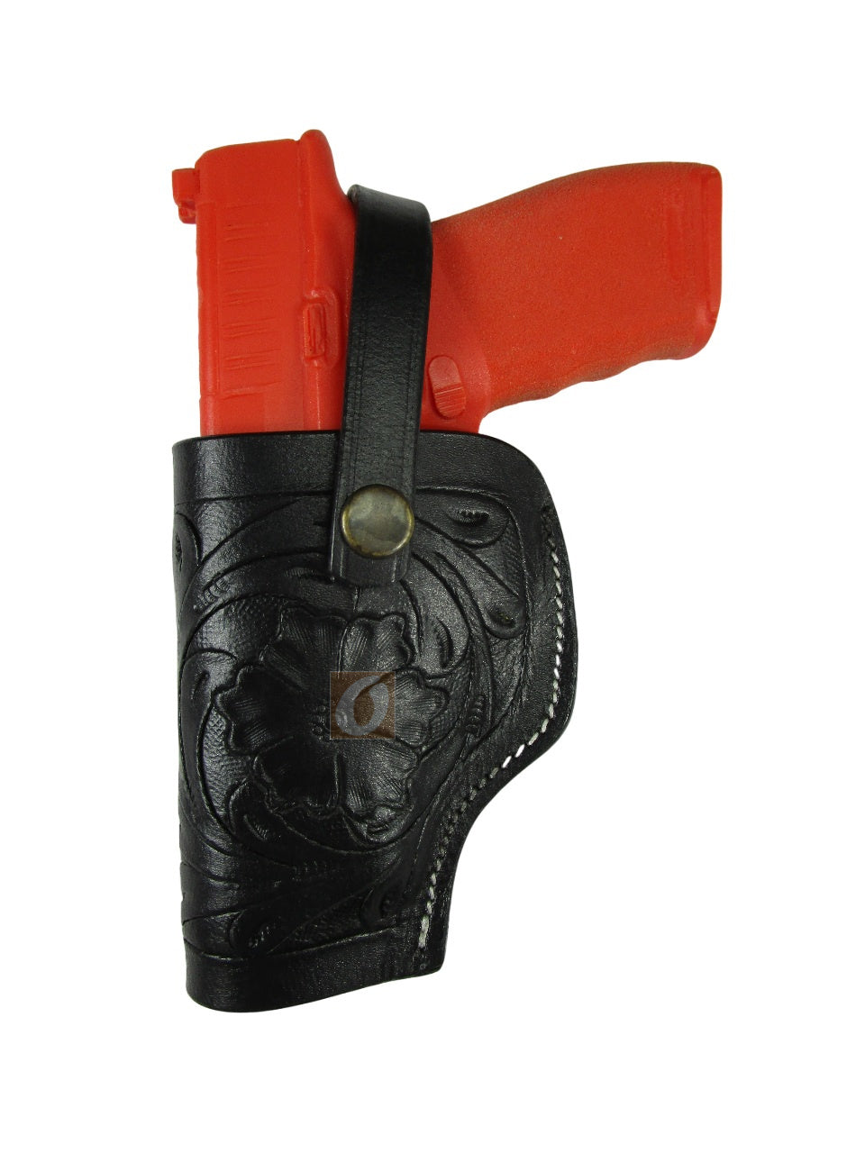 Hellcat Pro XD Leather Holster OWB Tooled Everyday Carry Tactical