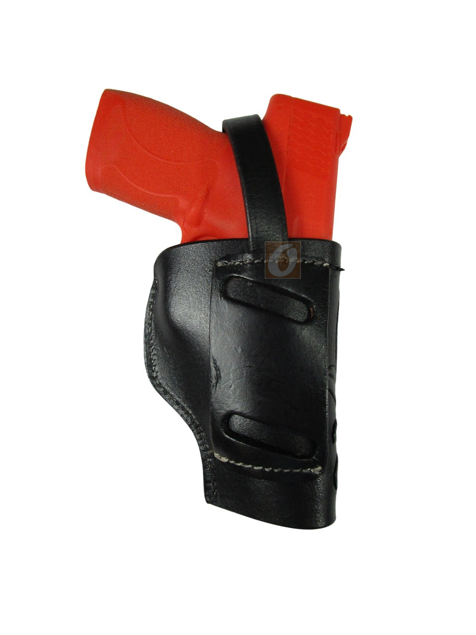 Leather Holster S&W M&P Shield 45 OWB Tooled Everyday Carry Tactical
