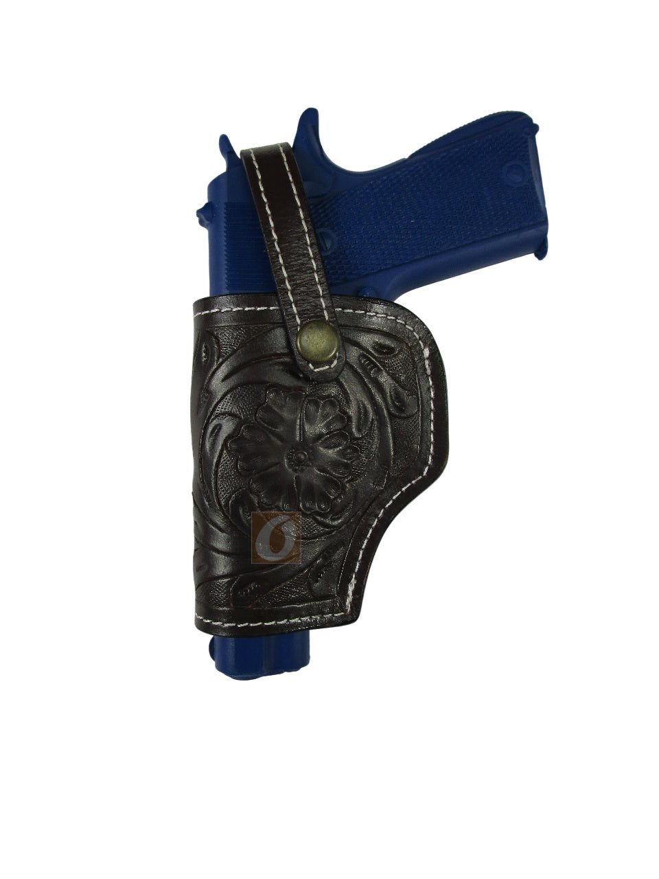 1911 Leather Holster OWB Hand Tooled Tactical Everyday Carry