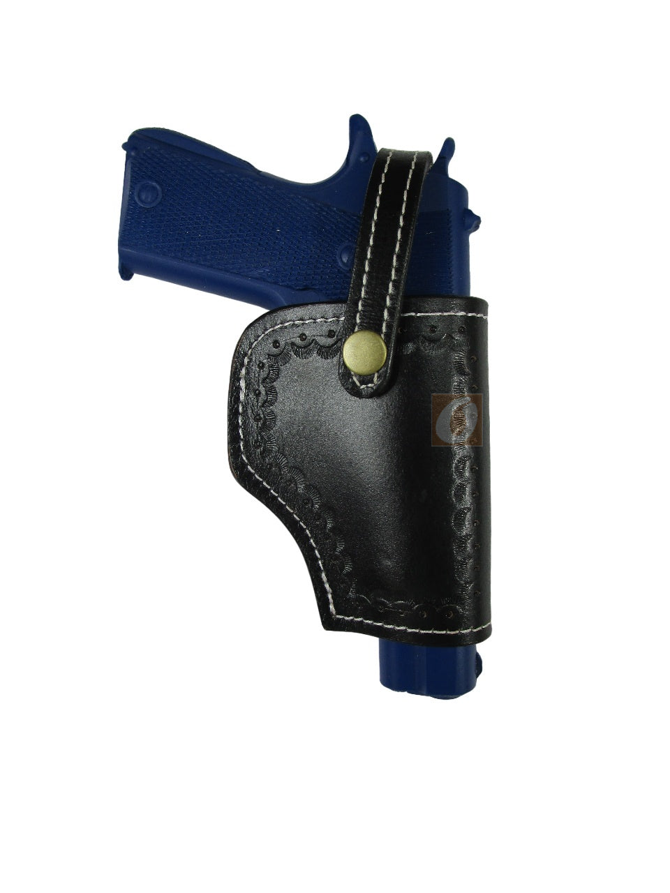 1911 Leather Holster OWB Hand Tooled Tactical Everyday Carry