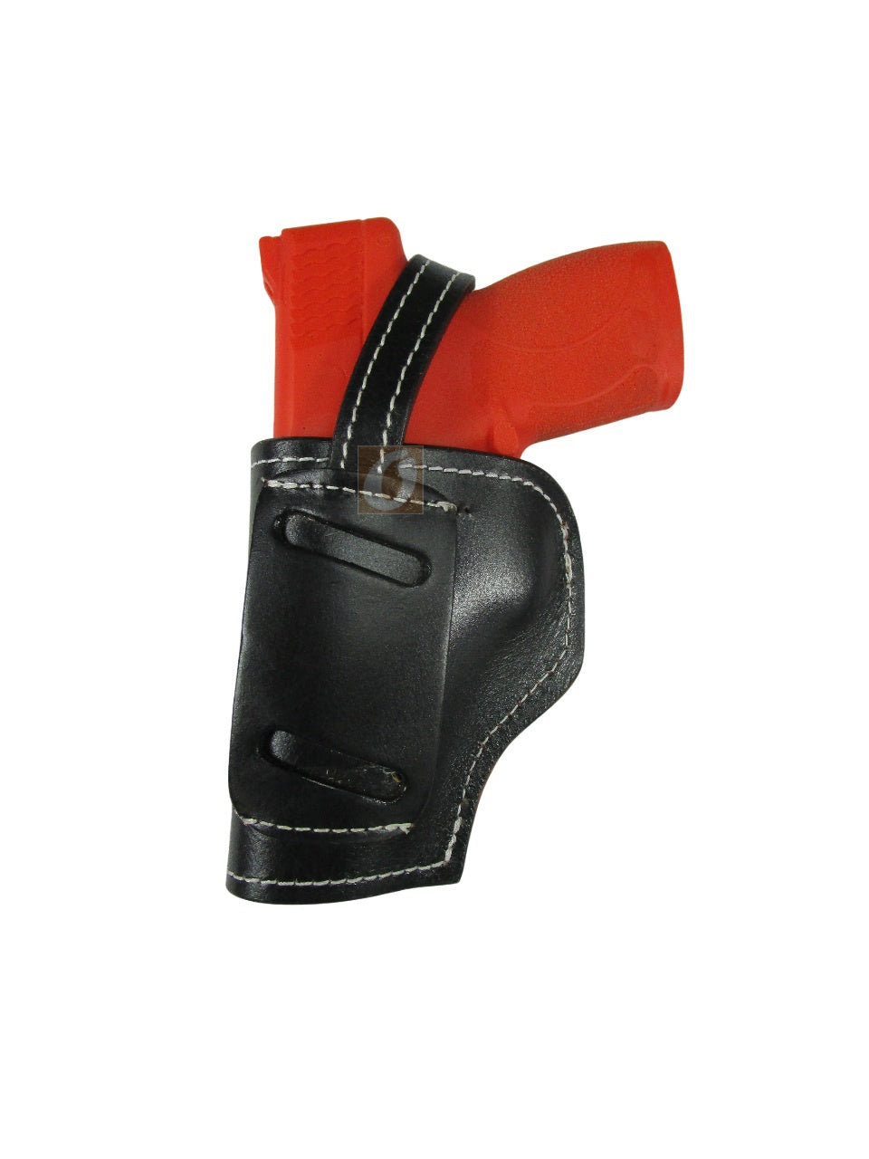 Leather Holster S&W M&P Shield 45 OWB Tooled Everyday Carry Tactical