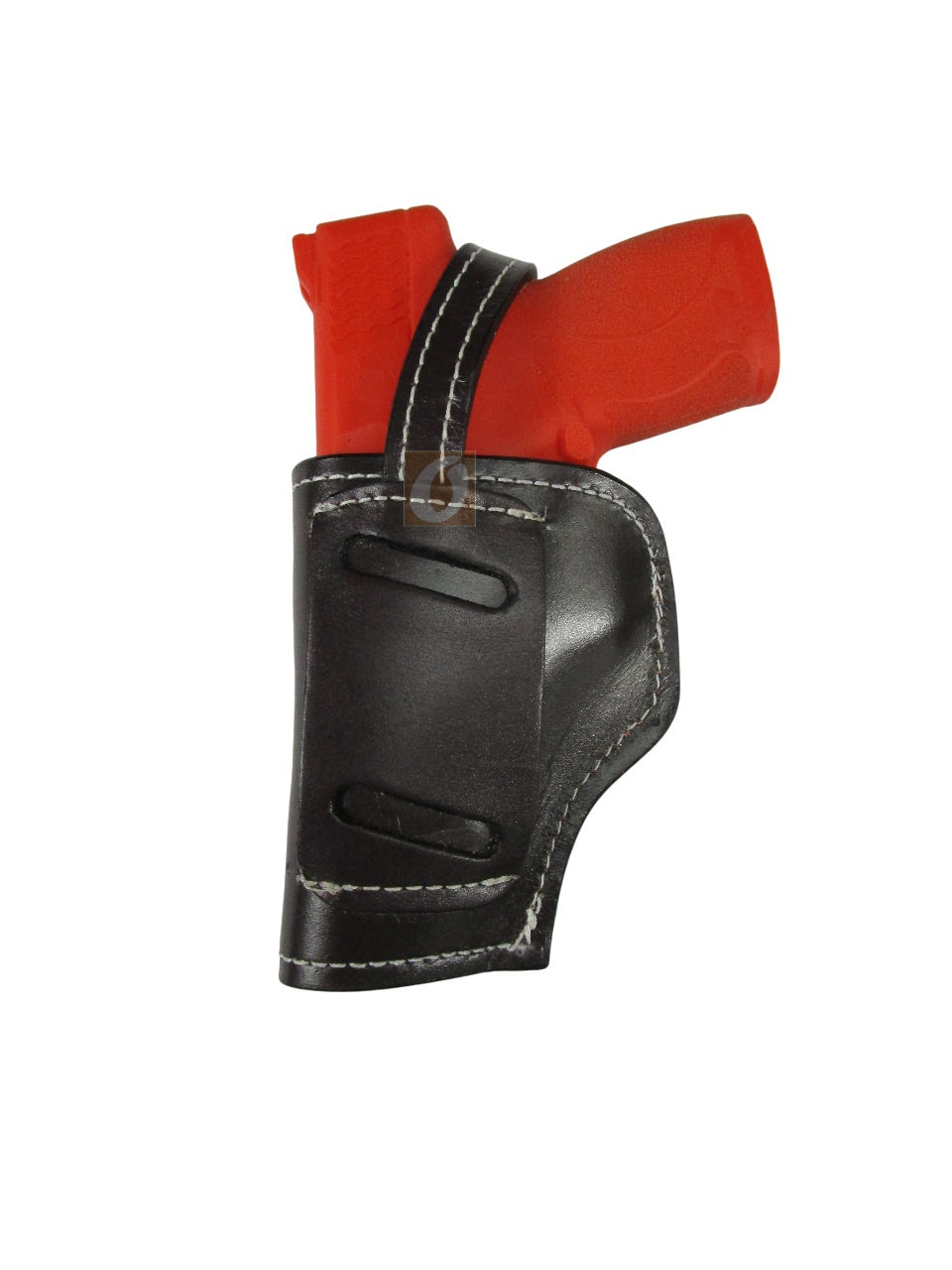Leather Holster S&W M&P Shield 45 OWB Tooled Everyday Carry Tactical