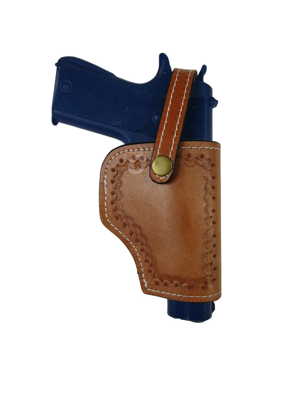 1911 Leather Holster OWB Hand Tooled Tactical Everyday Carry
