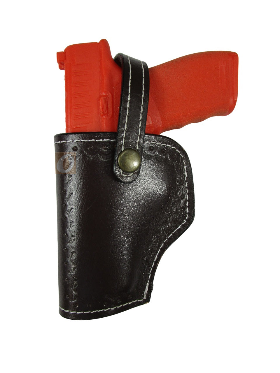 Hellcat Pro XD Leather Holster OWB Tooled Everyday Carry Tactical