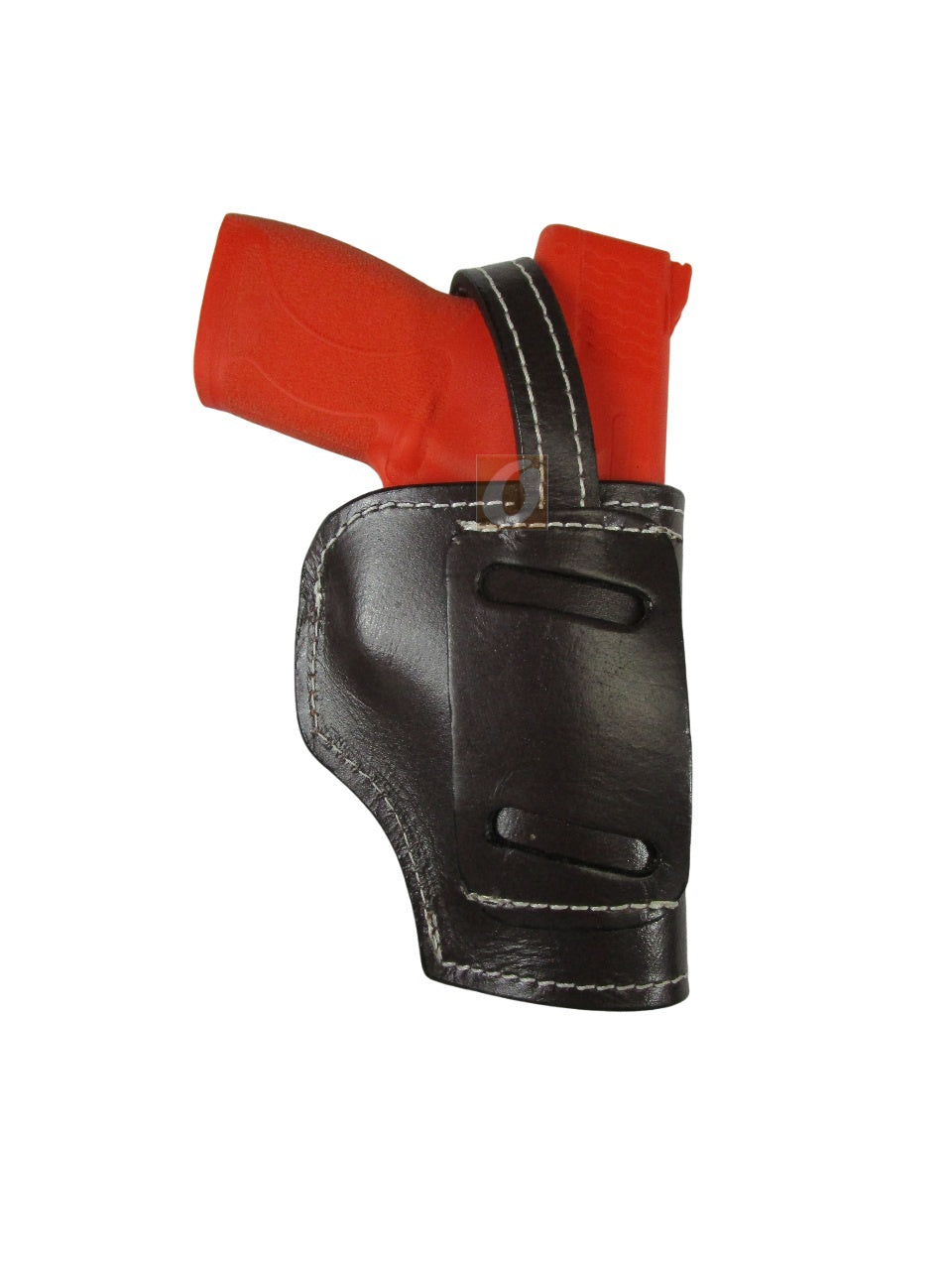 Leather Holster S&W M&P Shield 45 OWB Tooled Everyday Carry Tactical