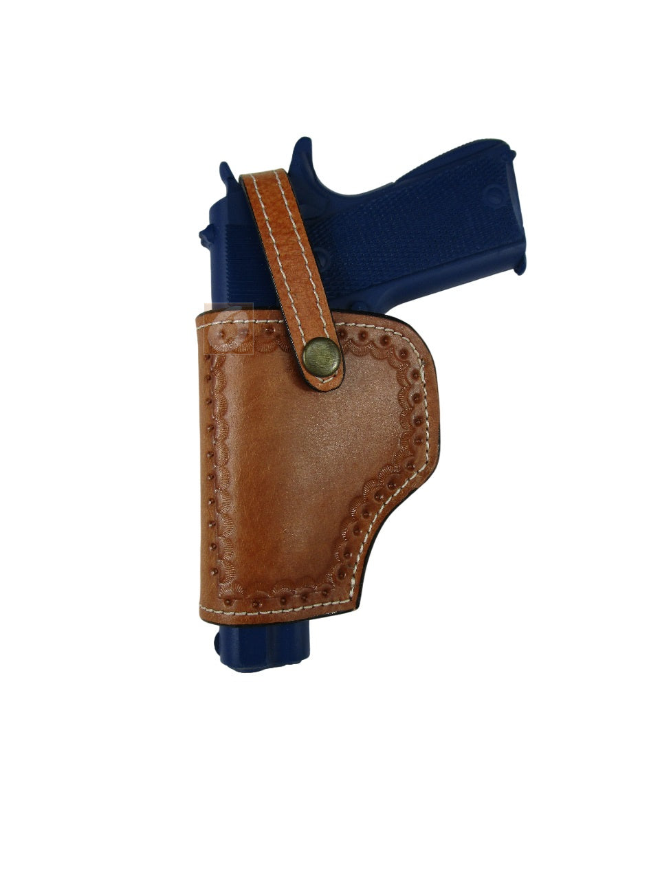 1911 Leather Holster OWB Hand Tooled Tactical Everyday Carry