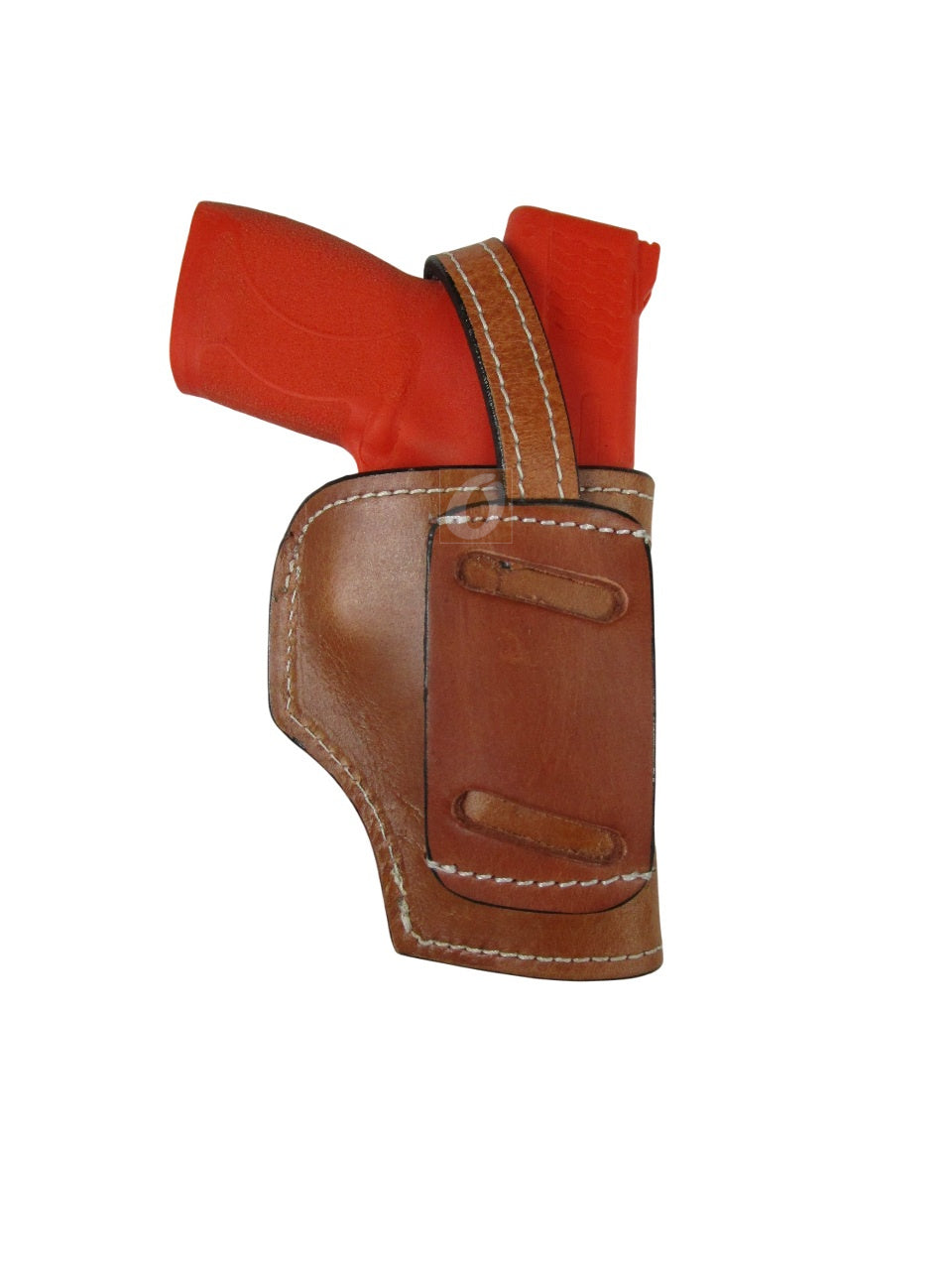 Leather Holster S&W M&P Shield 45 OWB Tooled Everyday Carry Tactical