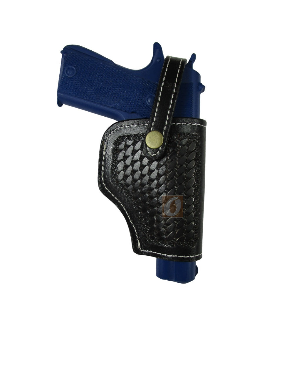 1911 Leather Holster OWB Hand Tooled Tactical Everyday Carry