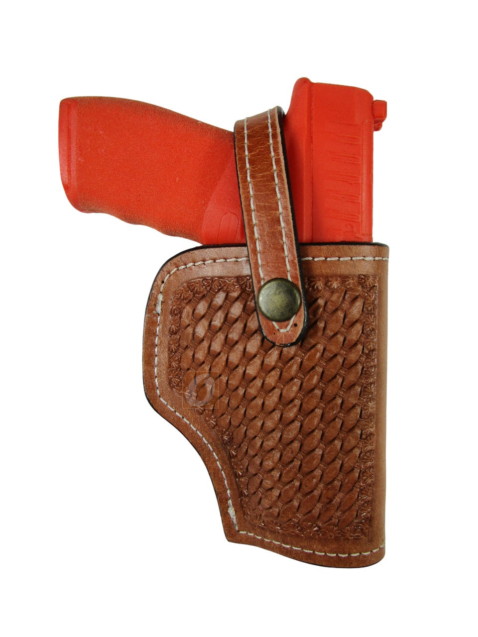 Hellcat Pro XD Leather Holster OWB Tooled Everyday Carry Tactical