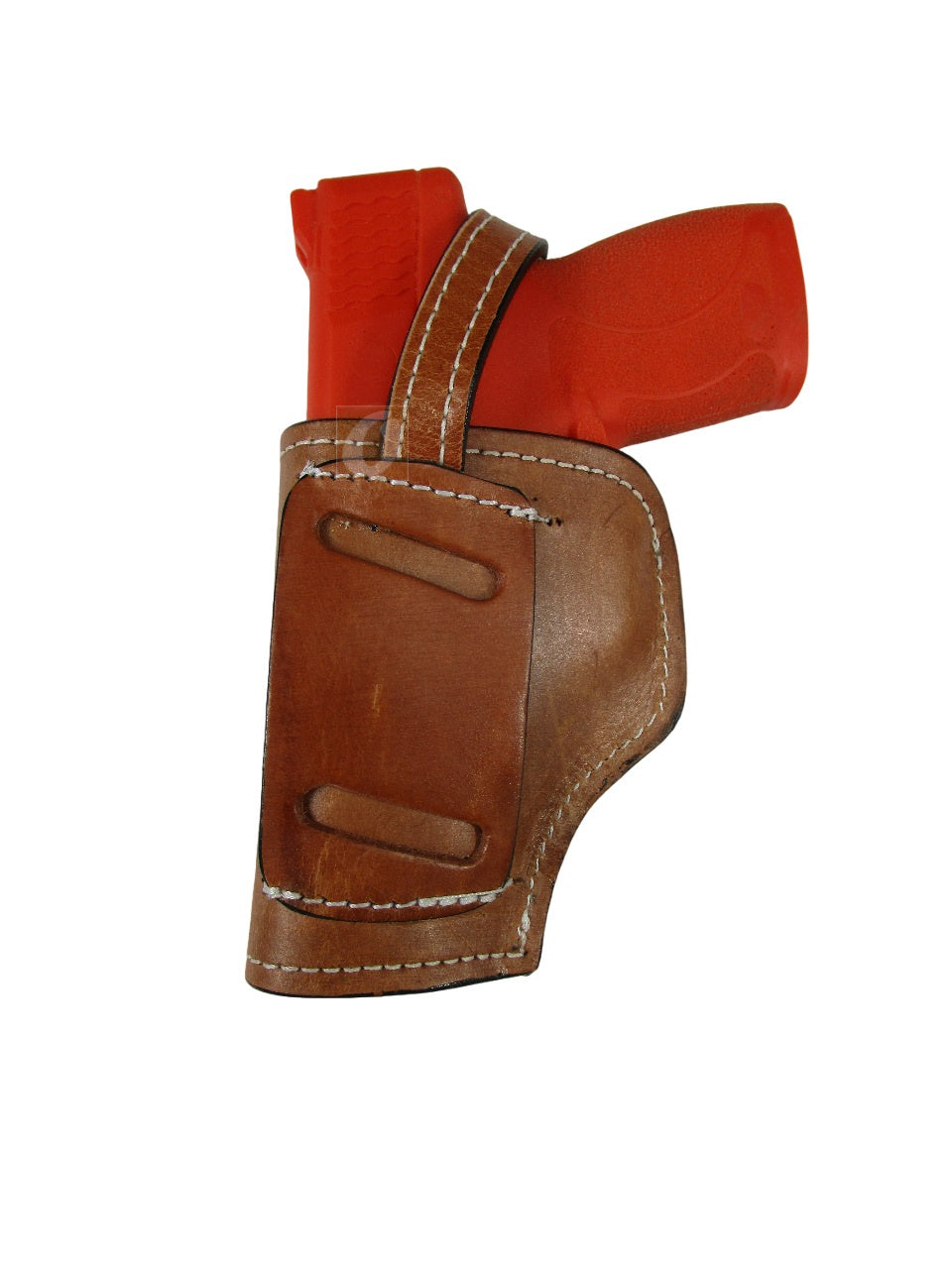 Leather Holster S&W M&P Shield 45 OWB Tooled Everyday Carry Tactical