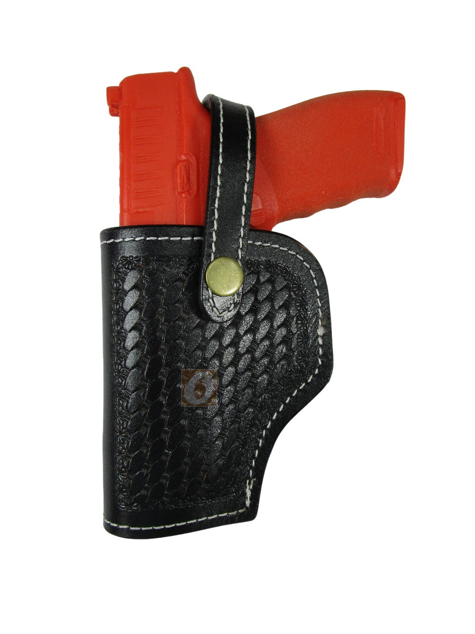 Hellcat Pro XD Leather Holster OWB Tooled Everyday Carry Tactical