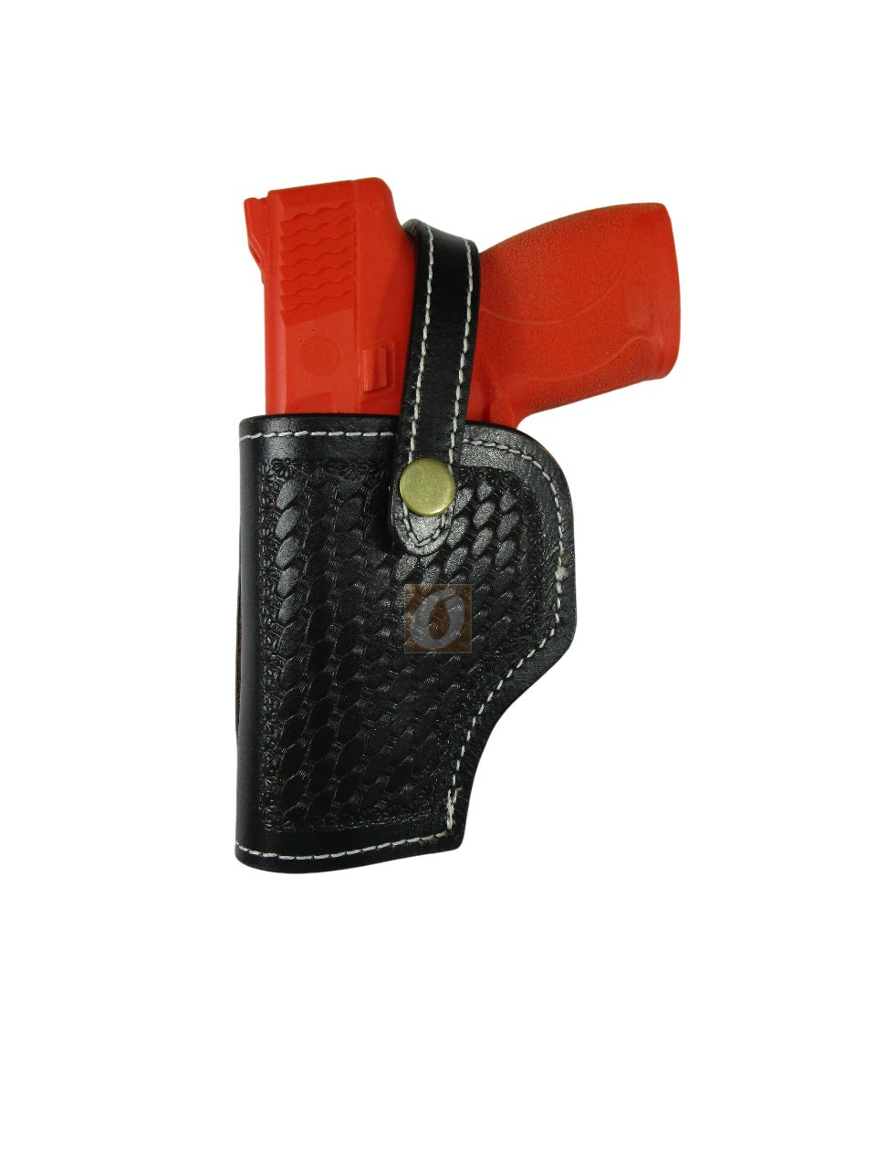 Leather Holster S&W M&P Shield 45 OWB Tooled Everyday Carry Tactical