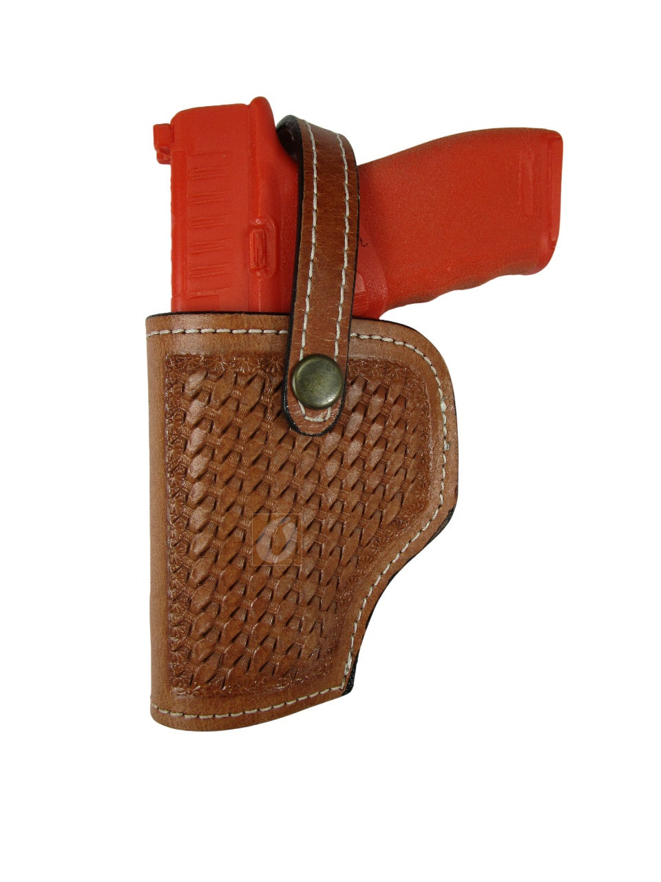 Hellcat Pro XD Leather Holster OWB Tooled Everyday Carry Tactical