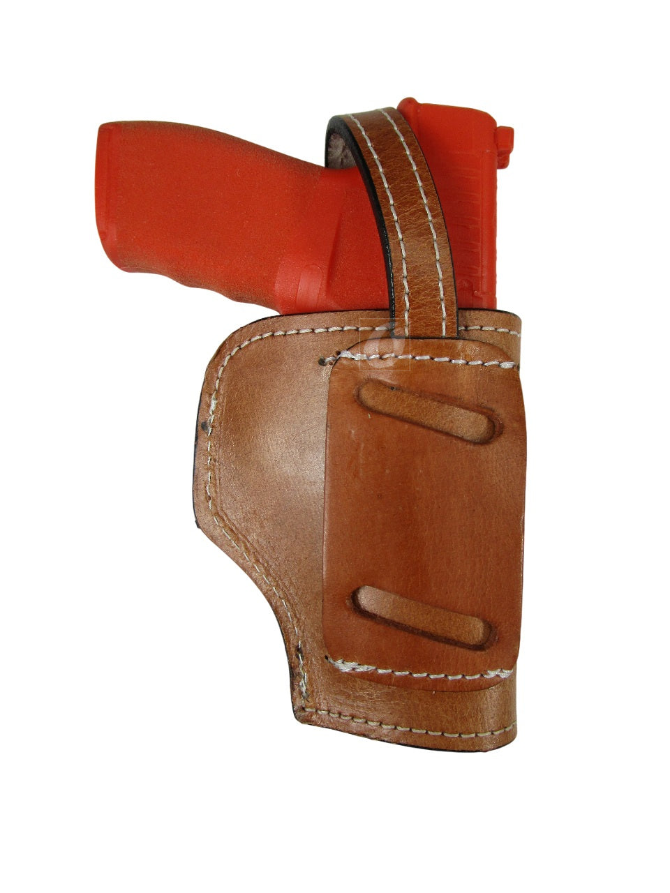 Hellcat Pro XD Leather Holster OWB Tooled Everyday Carry Tactical