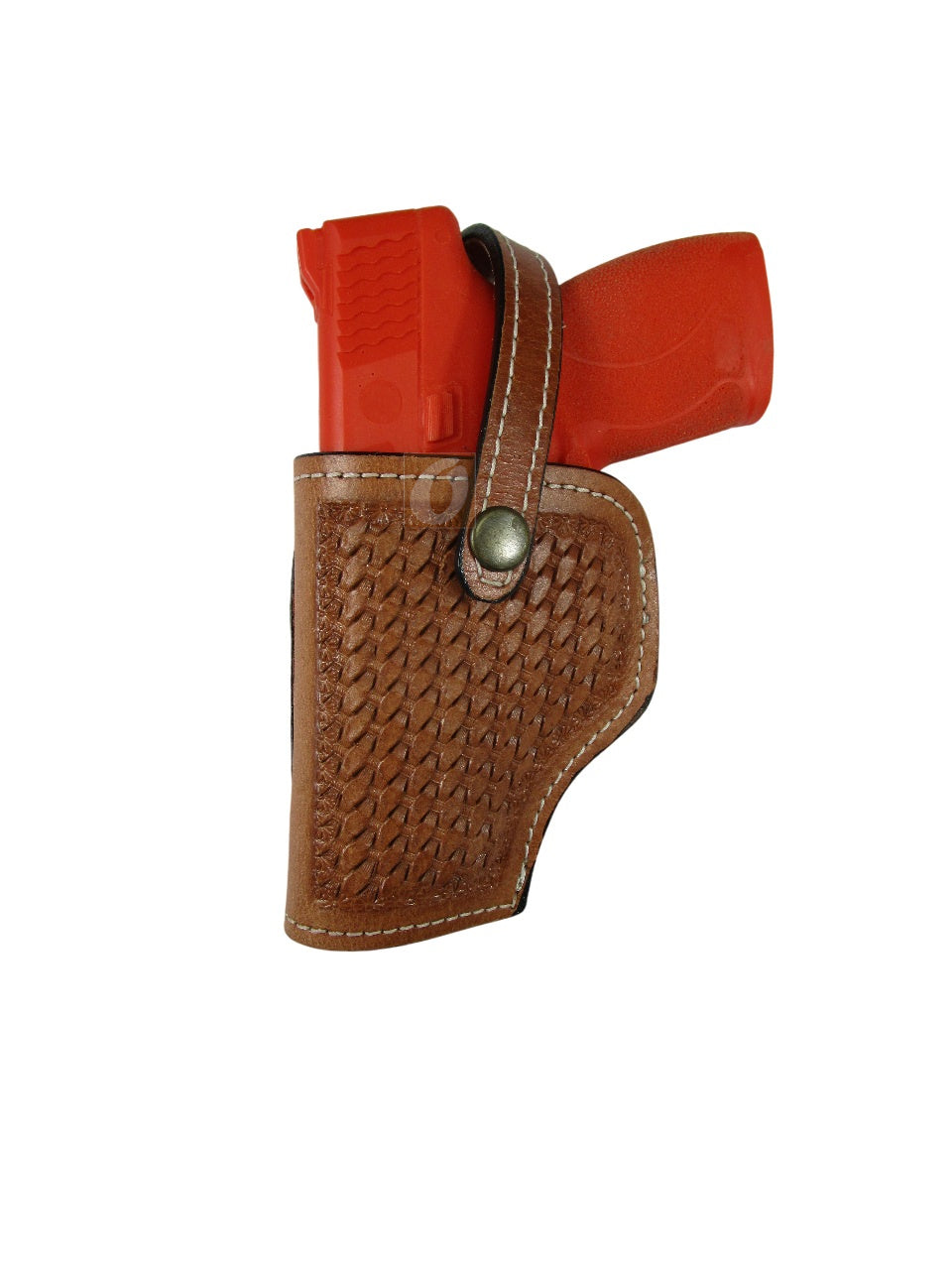 Leather Holster S&W M&P Shield 45 OWB Tooled Everyday Carry Tactical