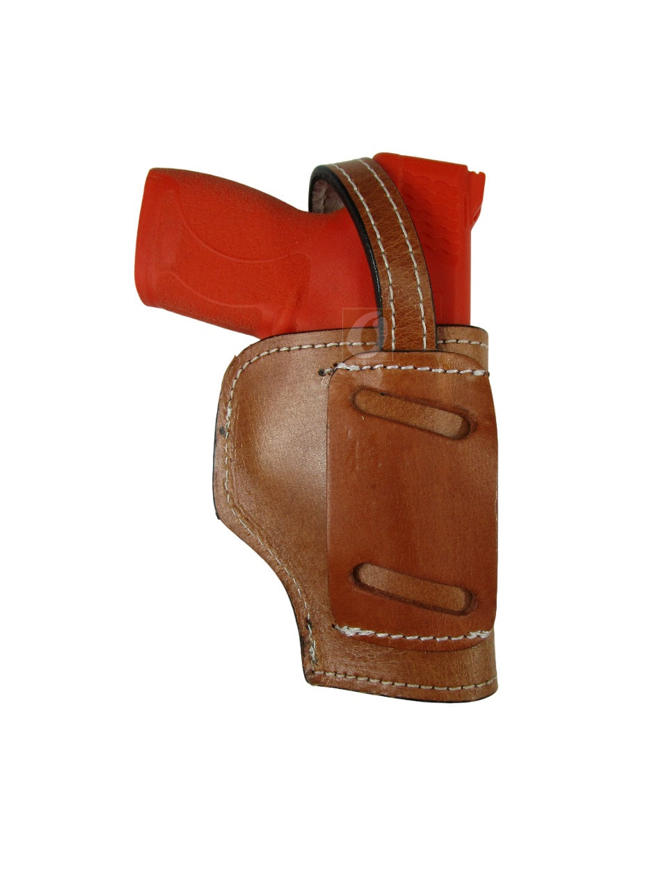 Leather Holster S&W M&P Shield 45 OWB Tooled Everyday Carry Tactical