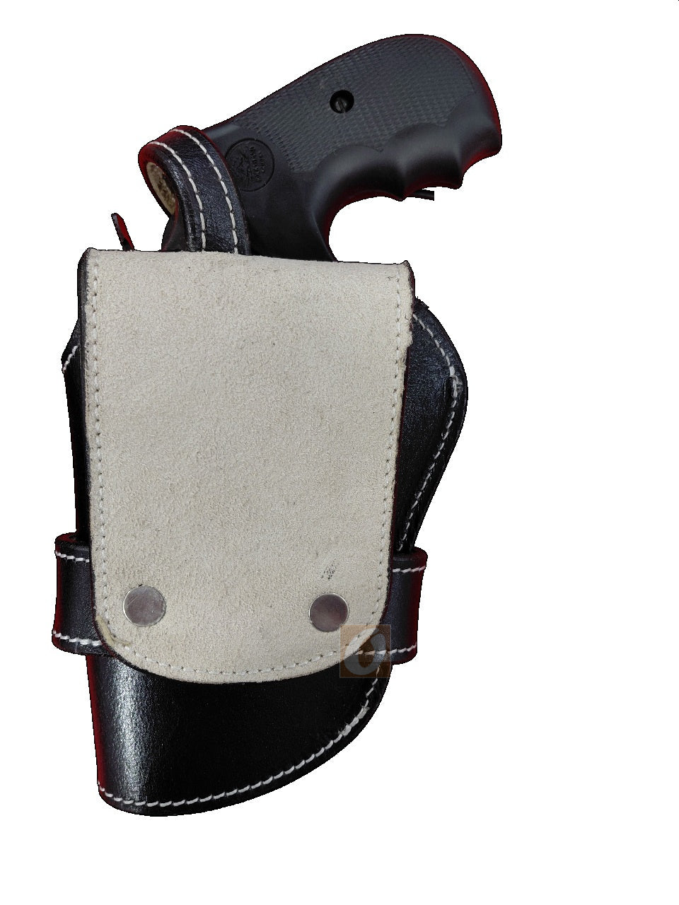 Leather Holster for .38 Special 4 Inch Medium Frame Revolvers