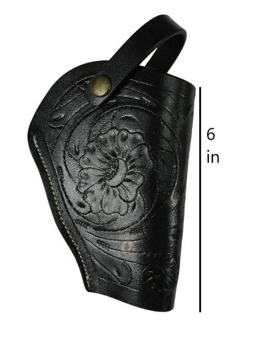 Western leather holster Ruger Vaquero short barrel