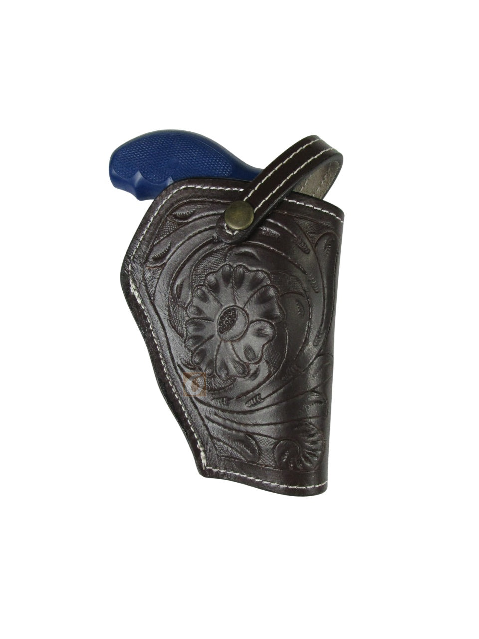 Leather Holster 357 Magnum Revolver OWB 3 Way Carry