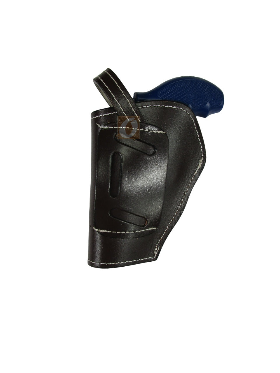 Leather Holster 357 Magnum Revolver OWB 3 Way Carry