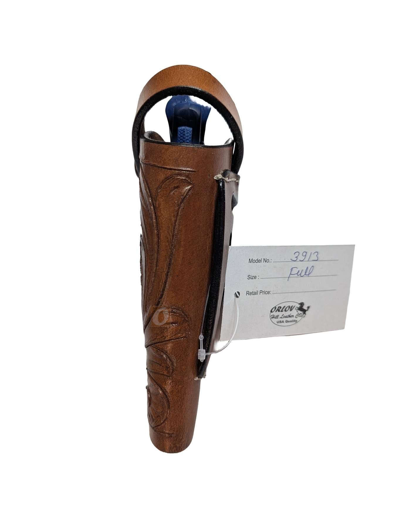 Leather Holster 357 Magnum Revolver OWB 3 Way Carry