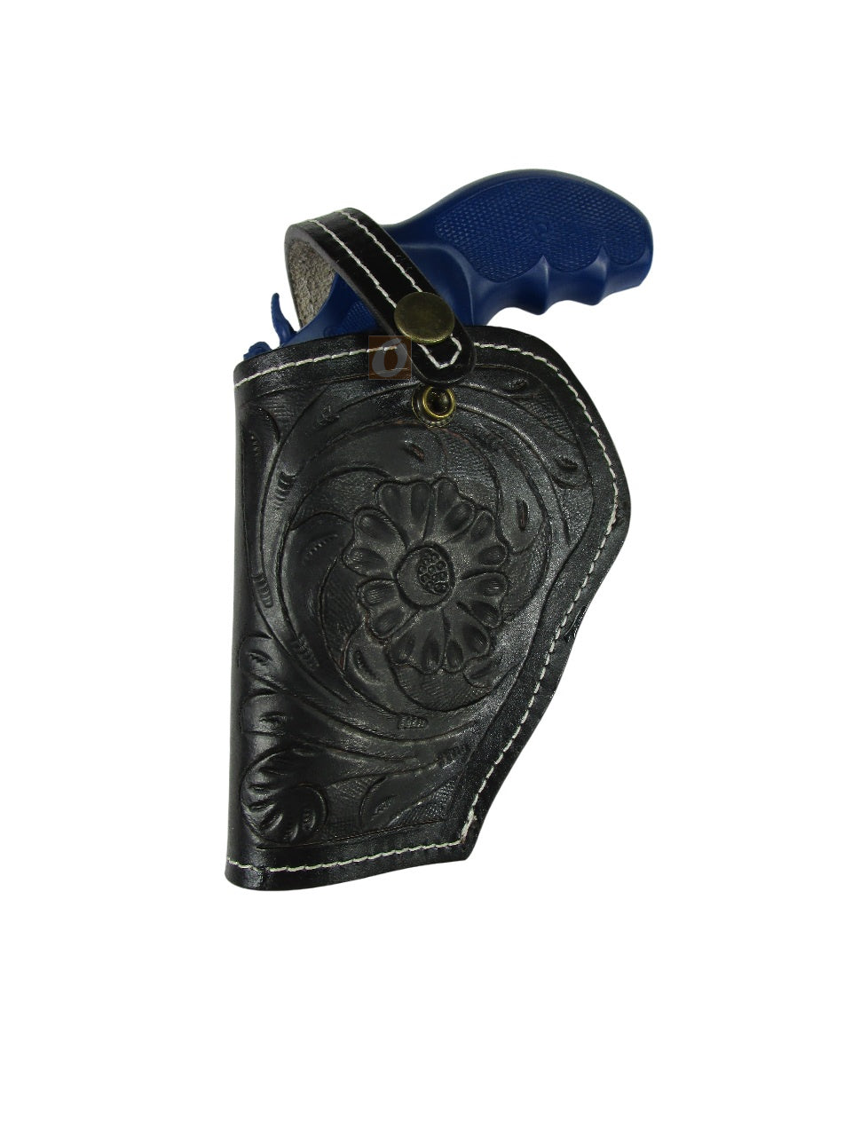 Leather Holster 357 Magnum Revolver OWB 3 Way Carry