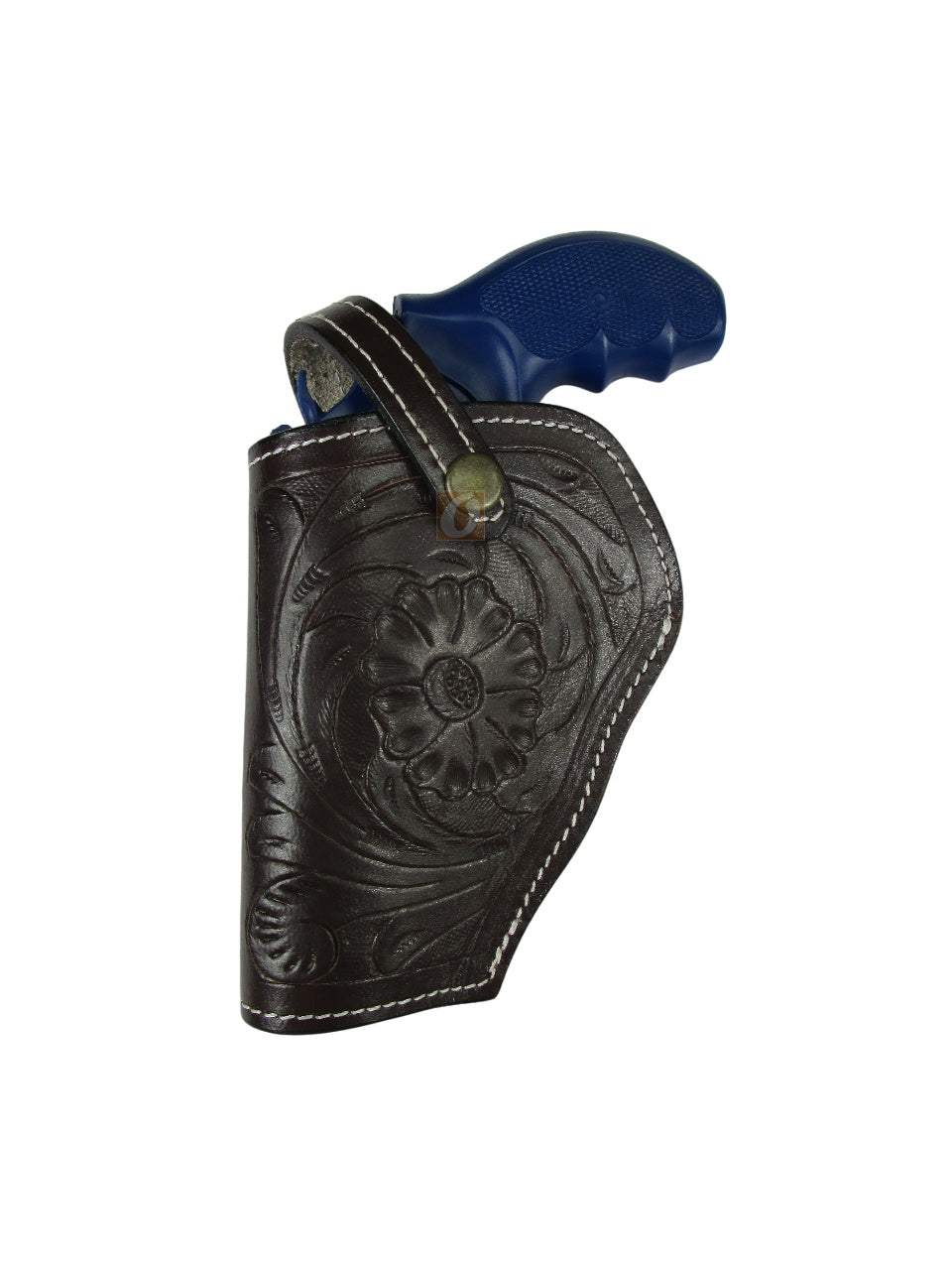 Leather Holster 357 Magnum Revolver OWB 3 Way Carry