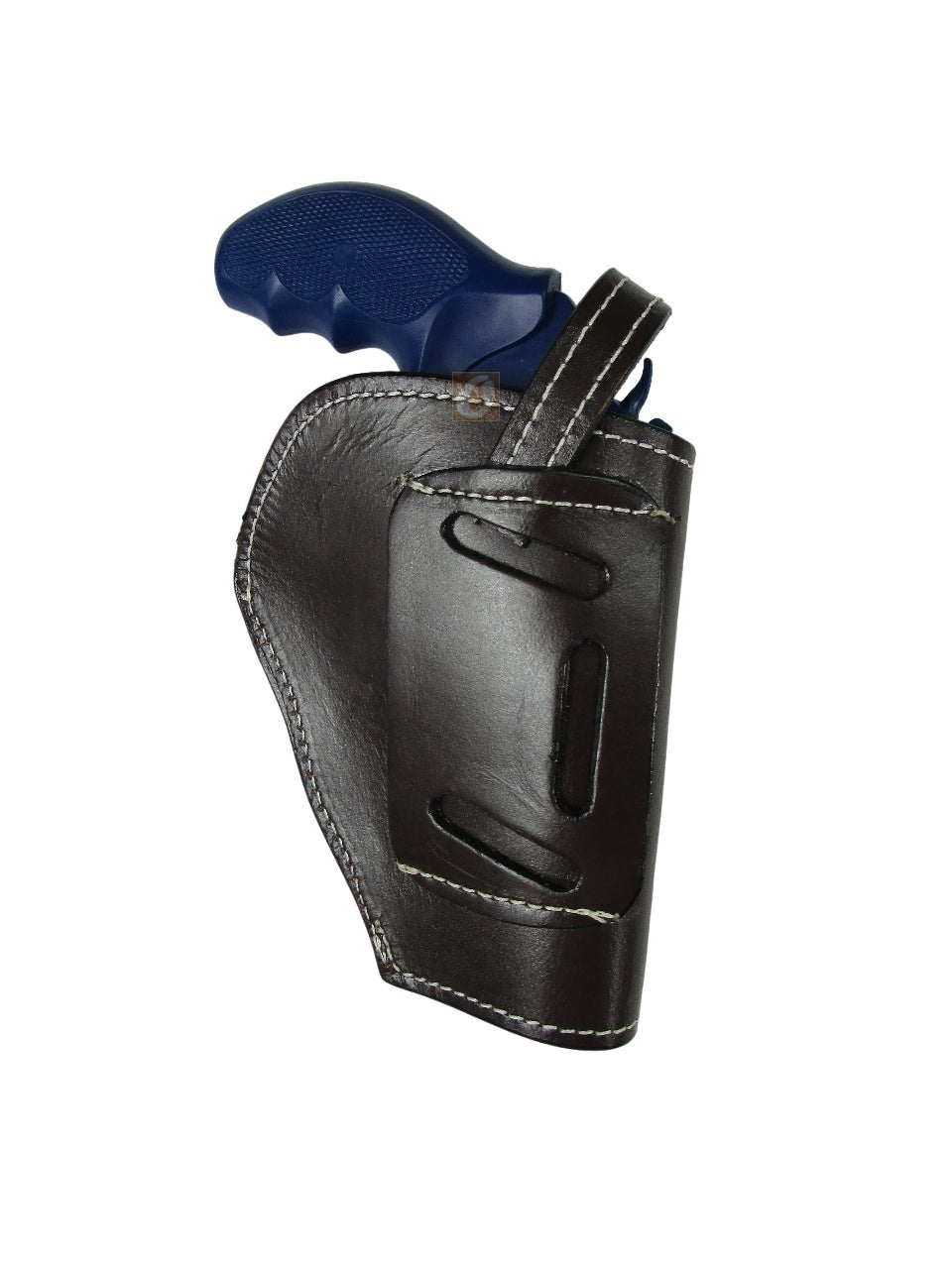 Leather Holster 357 Magnum Revolver OWB 3 Way Carry
