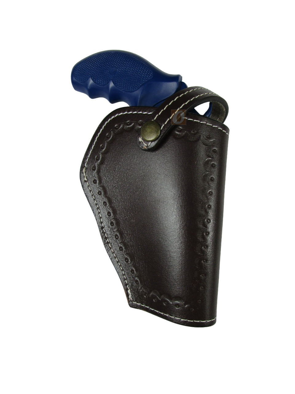 Leather Holster 357 Magnum Revolver OWB 3 Way Carry