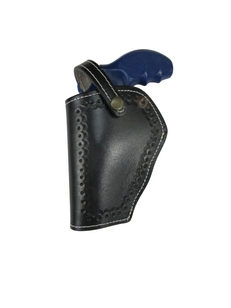Leather Holster 357 Magnum Revolver OWB 3 Way Carry