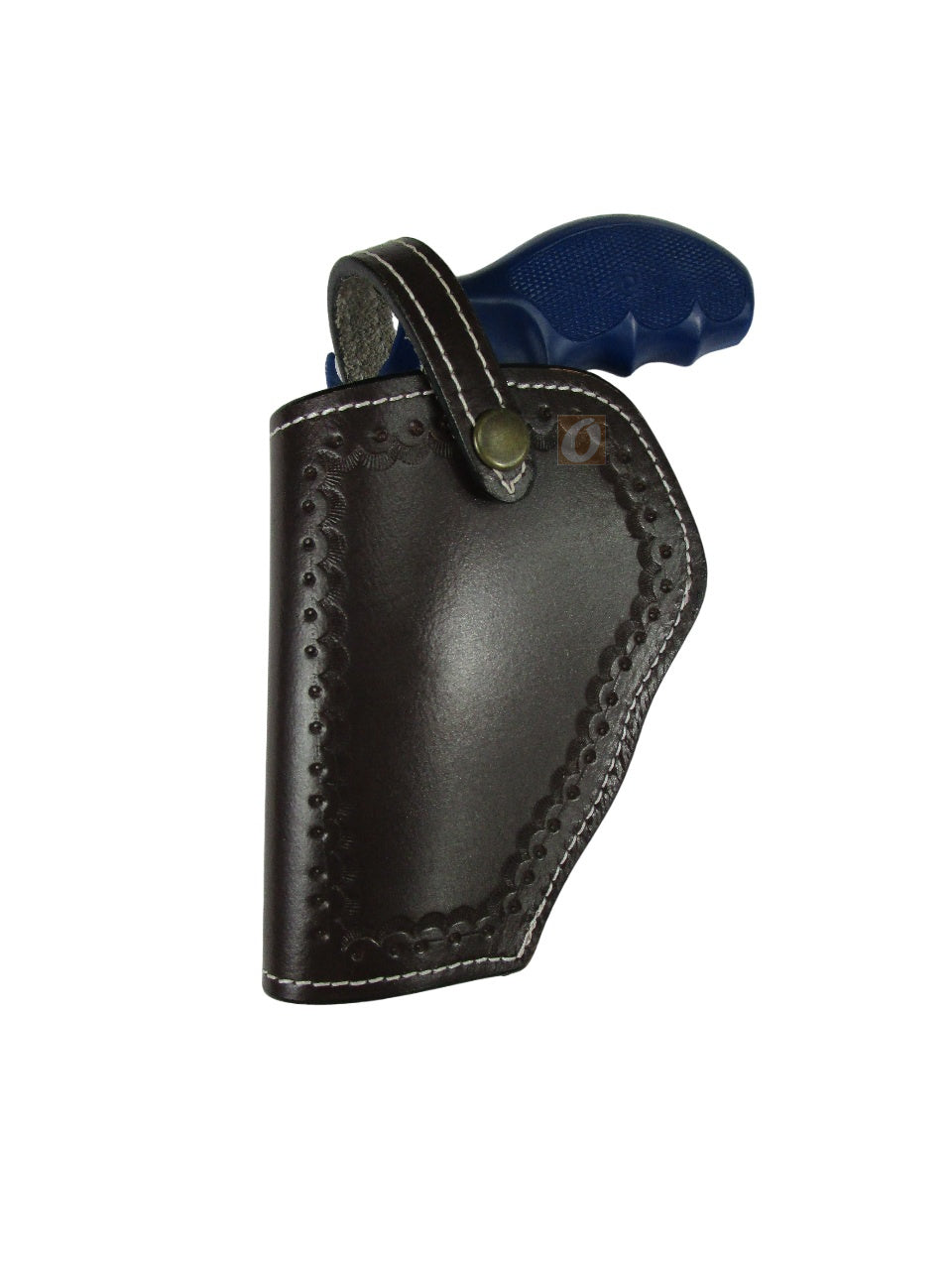 Leather Holster 357 Magnum Revolver OWB 3 Way Carry