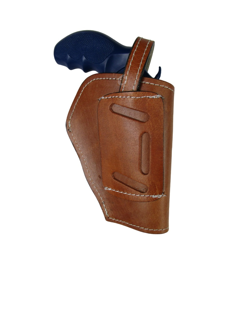 Leather Holster 357 Magnum Revolver OWB 3 Way Carry